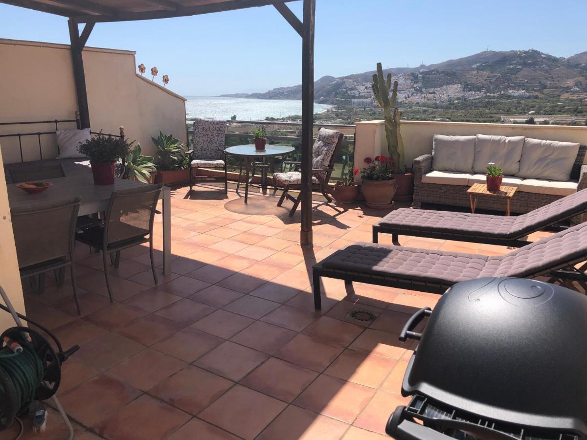 Mirador Penthouse, Centro Y Mar, Atico Grande Apartman Nerja Kültér fotó